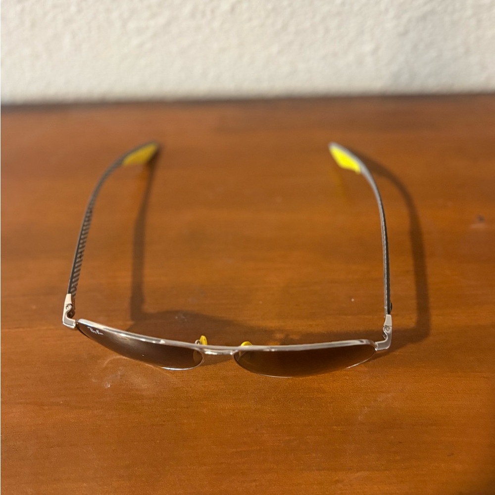 Ray-Ban Silver and Yellow Men's Glasses
